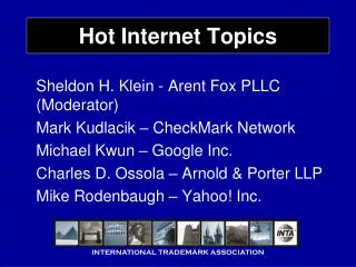 Hot Internet Topics