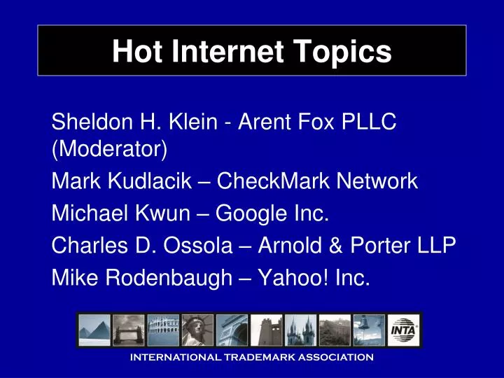 hot internet topics