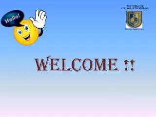 WELCOME !!