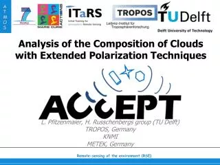 Analysis of the Composition of Clouds with Extended Polarization Techniques