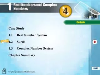 Real Numbers and Complex Numbers