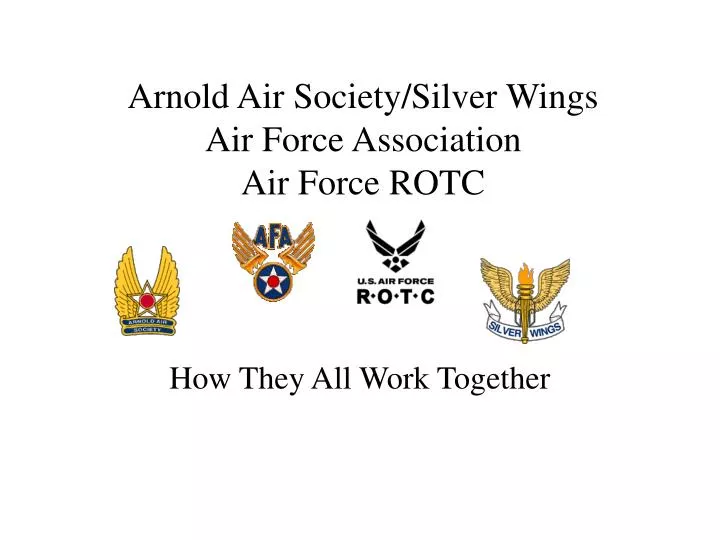 arnold air society silver wings air force association air force rotc