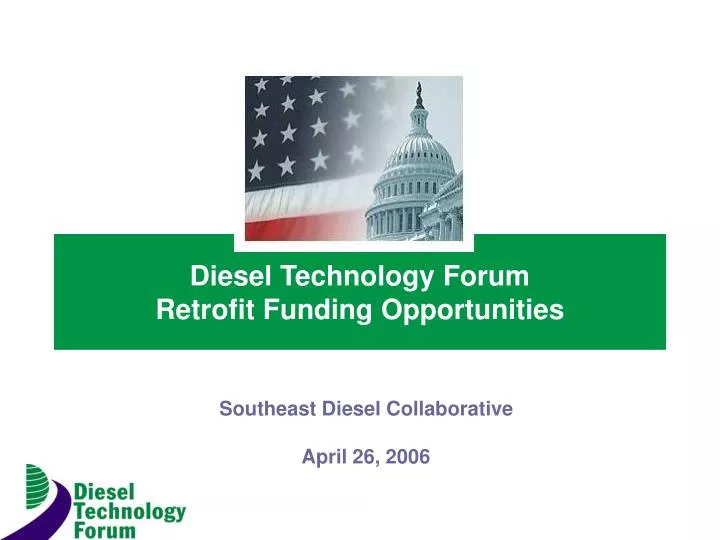 diesel technology forum retrofit funding opportunities