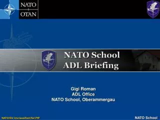 Gigi Roman ADL Office NATO School, Oberammergau