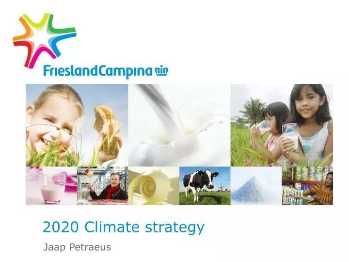 2020 climate strategy