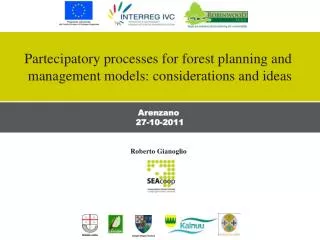 Partecipatory processes for forest planning and management models: considerations and ideas