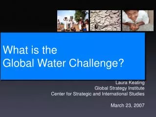 What is the Global Water Challenge?