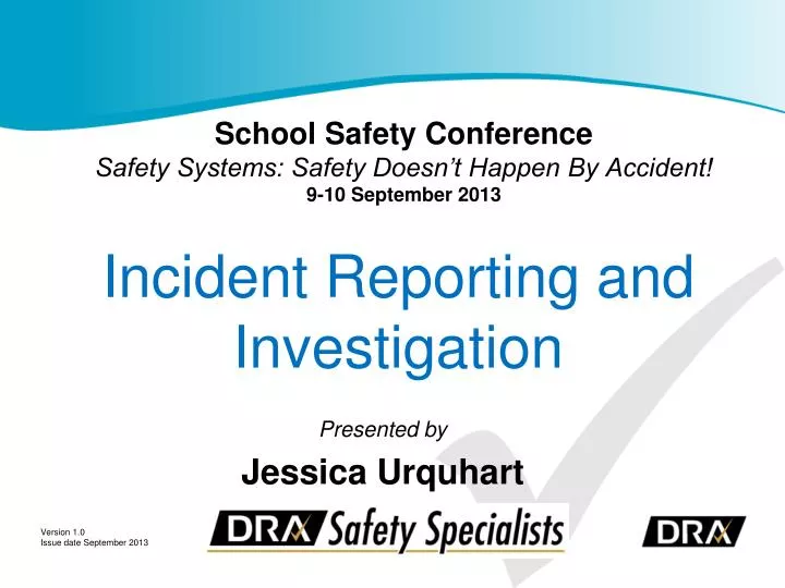 incident reporting and investigation