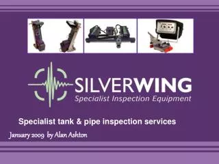Specialist tank &amp; pipe inspection services