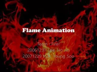 Flame Animation