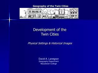 Geography of the Twin Cities