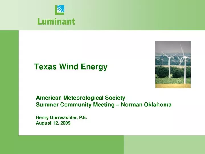 texas wind energy