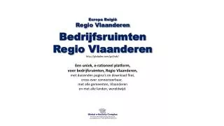 Bedrijfsruimten Regio Vlaanderen