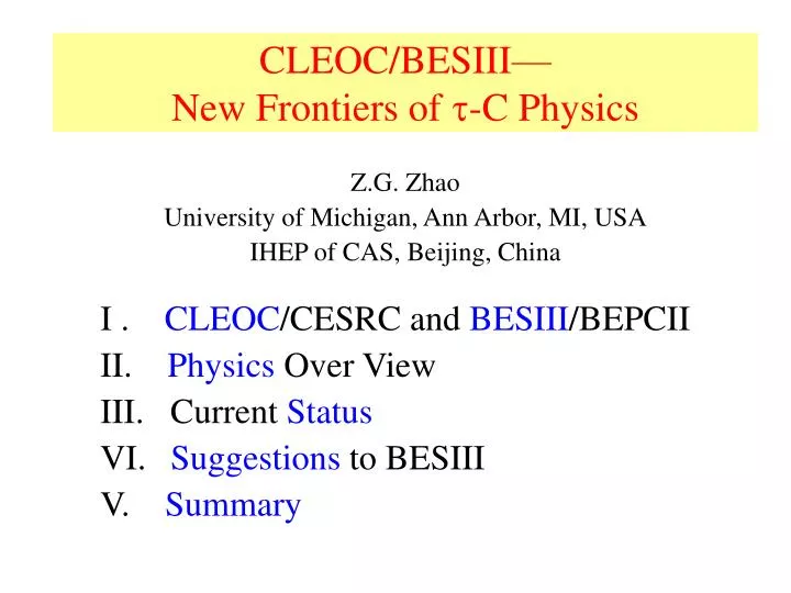 cleoc besiii new frontiers of c physics
