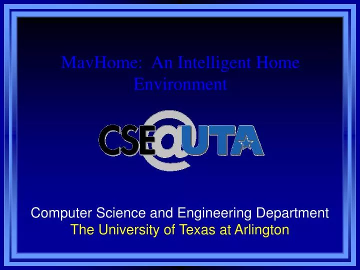 computer science and engineering department the university of texas at arlington