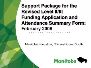 Manitoba Education, Citizenship and Youth