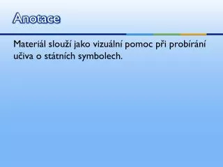 anotace