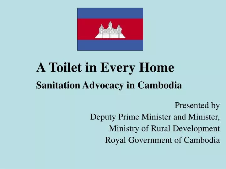 a toilet in every home sanitation advocacy in cambodia