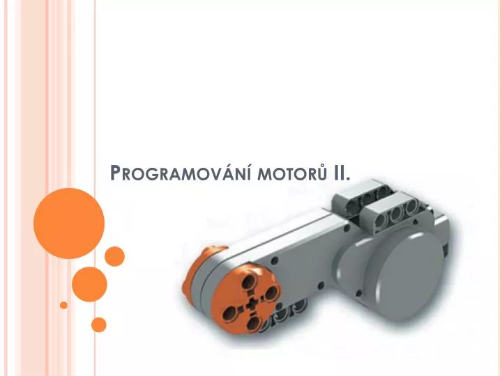 programov n motor ii