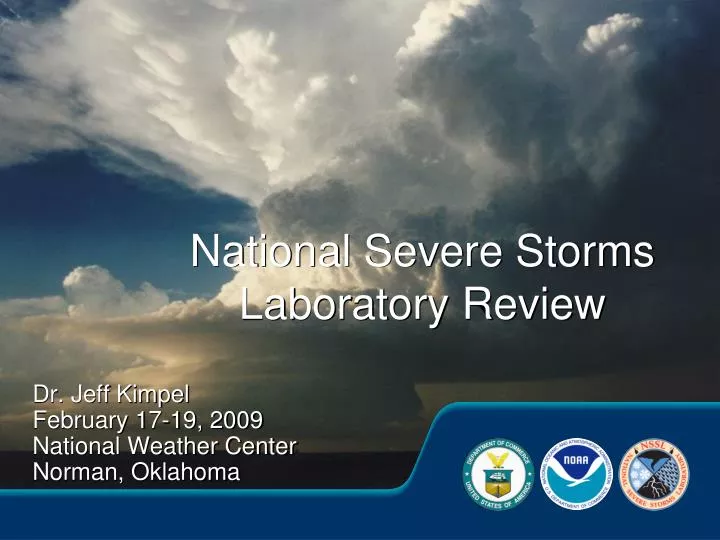 national severe storms laboratory review