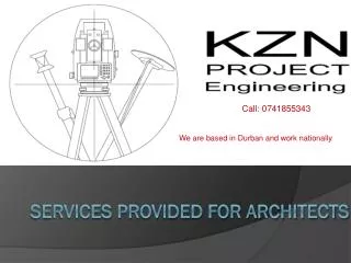 SERVICES PROVIDED FOR ARCHITECTS