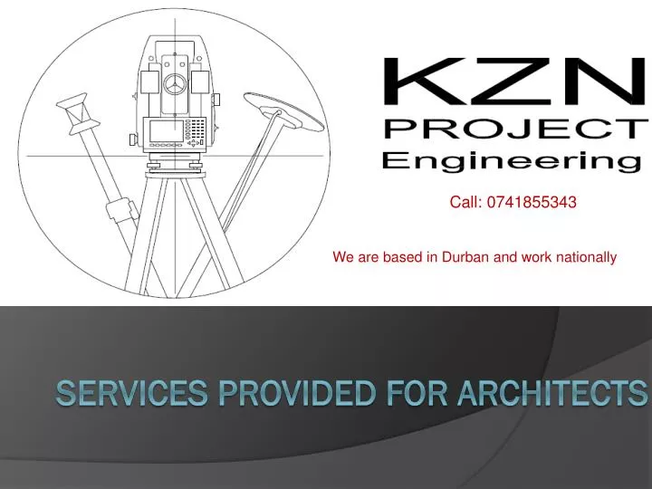 services provided for architects