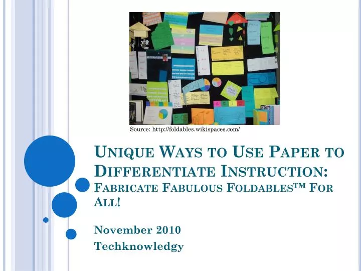 unique ways to use paper to differentiate instruction fabricate fabulous foldables for all