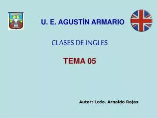 CLASES DE INGLES