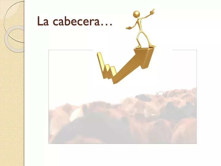 la cabecera