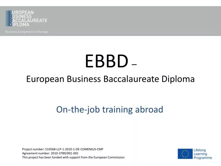 ebbd european business baccalaureate diploma
