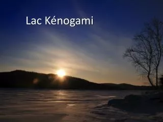 Lac Kénogami