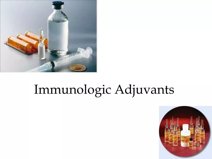 immunologic adjuvants