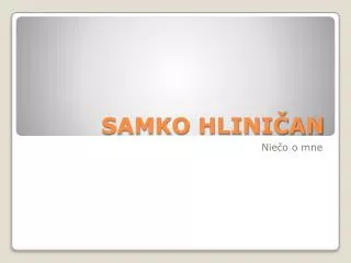 samko hlini an