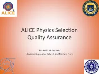 ALICE Physics Selection Quality Assurance