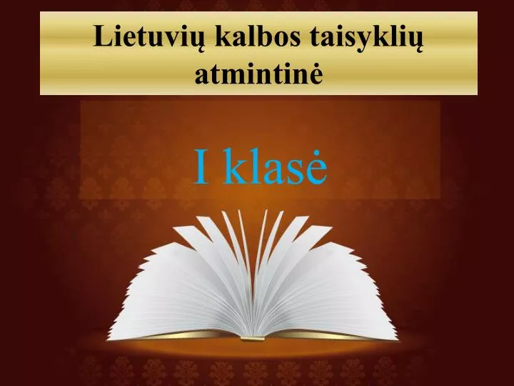 lietuvi kalbos taisykli atmintin
