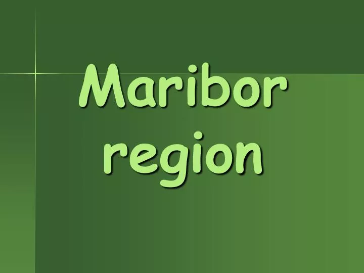 maribor region