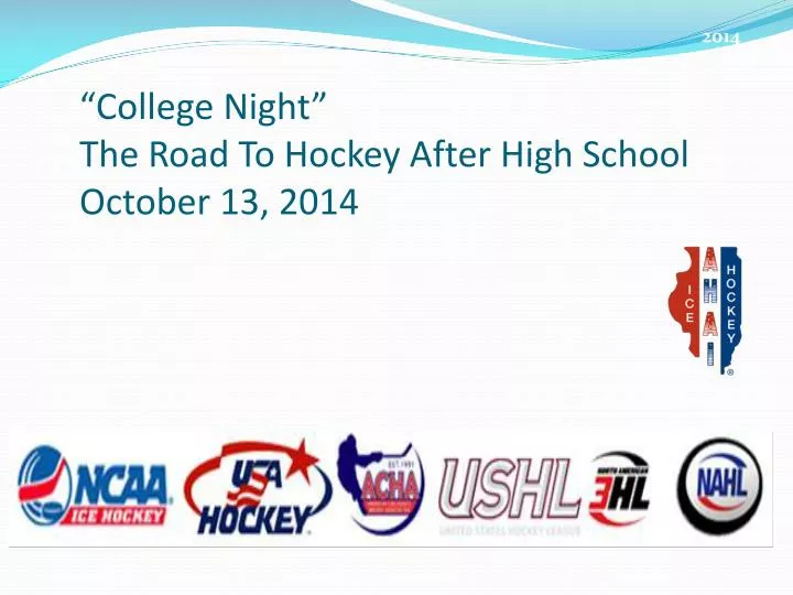 college night the road to hockey after high school october 13 2014