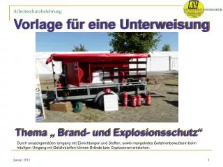 arbeitsschutzbelehrung