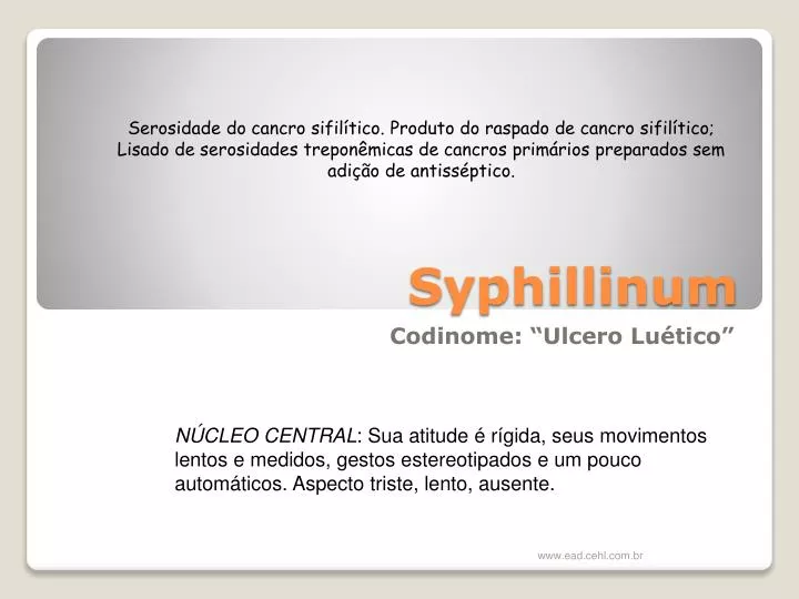 syphillinum