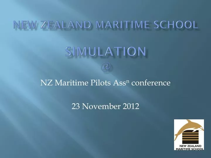 new zealand maritime school simulation @