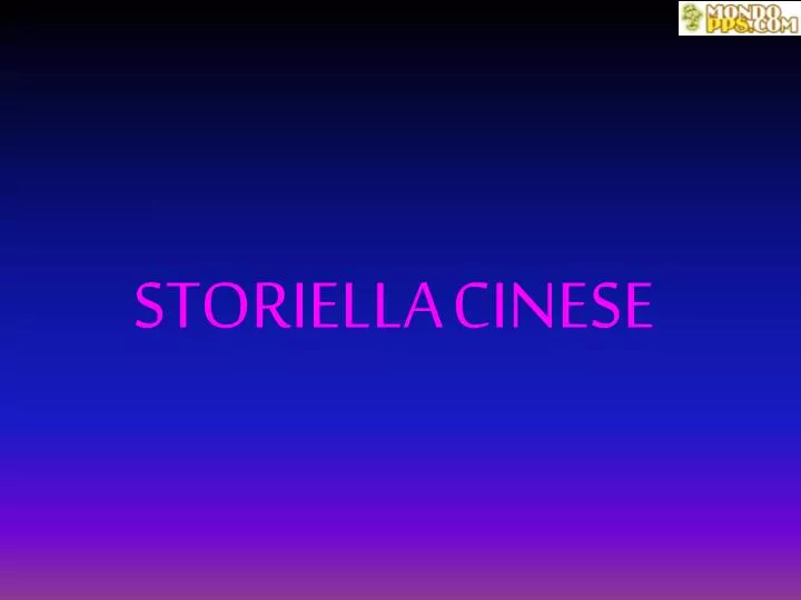 storiella cinese