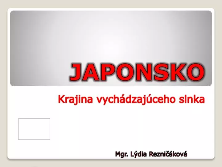 japonsko