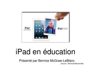 ipad en ducation