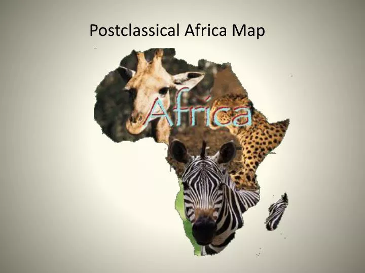 africa mapwork