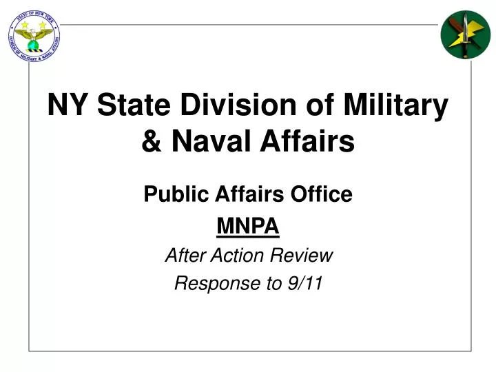 ny state division of military naval affairs