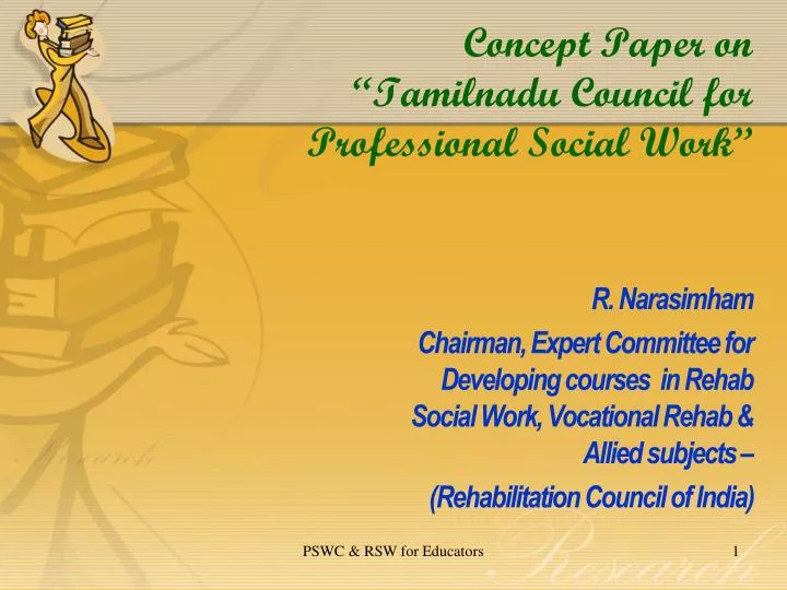 concept paper on tamilnadu council for professional social work