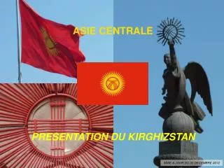 PRESENTATION DU KIRGHIZSTAN