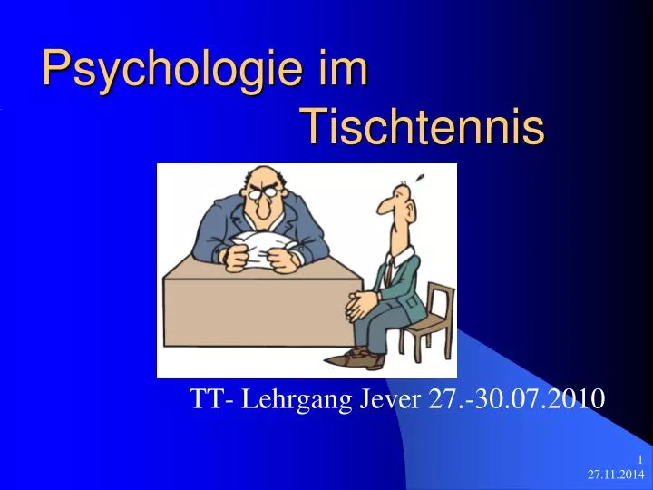 psychologie im tischtennis