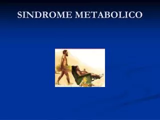 sindrome metabolico