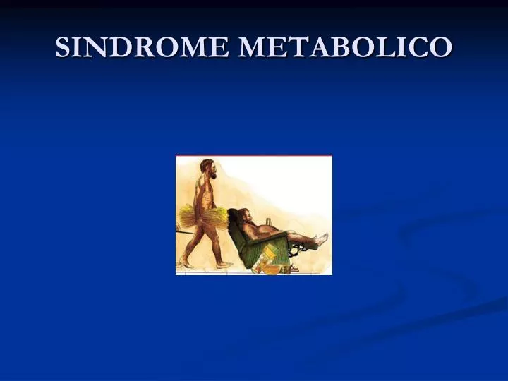 sindrome metabolico